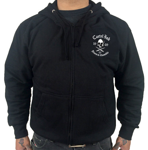 darklordpug Barrel Man Hoodie