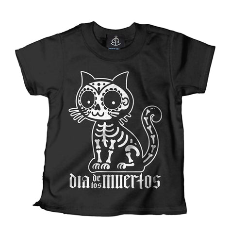 Dia De Los Muertos Kitty Women's T-Shirt