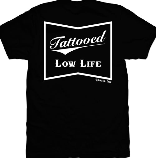 Pocket Logo Tattooed Low Life Men's T-Shirt – Cartel Ink