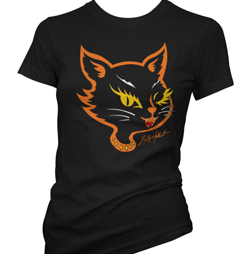 Lucky Hellcat Monsterbilly Queen Women's T-Shirt tattoo Apparel ...