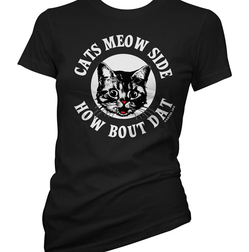 T-SHIRT GATINHO MEOW NO BOLSO - PRETO, Atacado Tshirt