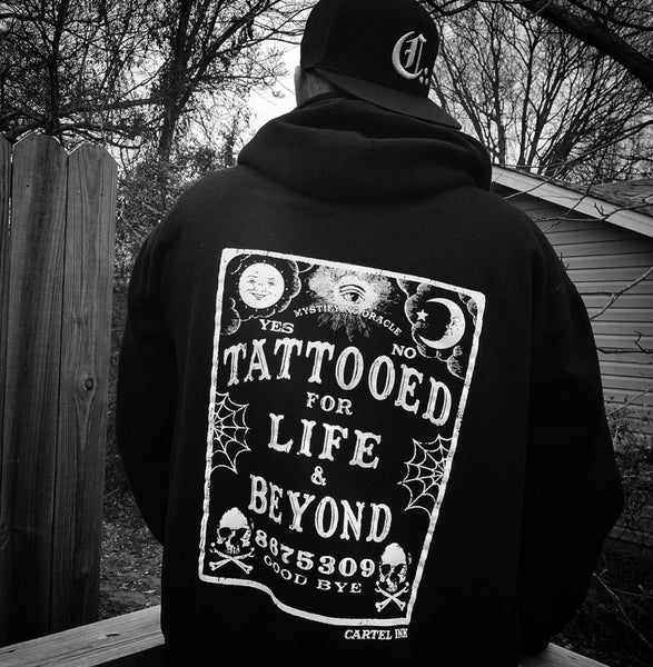 Tattooed For Life Unisex Zippered Hoodie – Cartel Ink